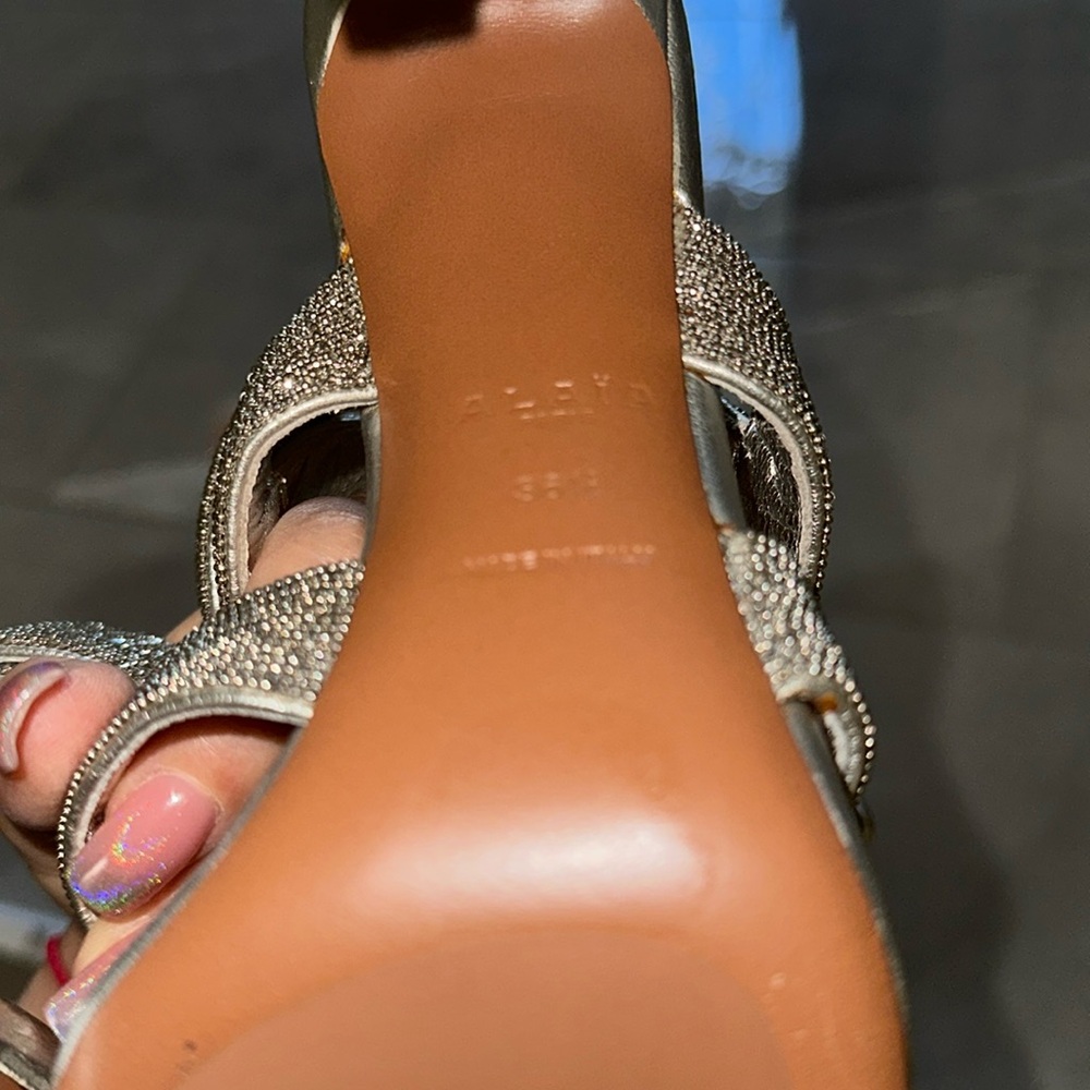 Alaia silver heels - Picture 5 of 6